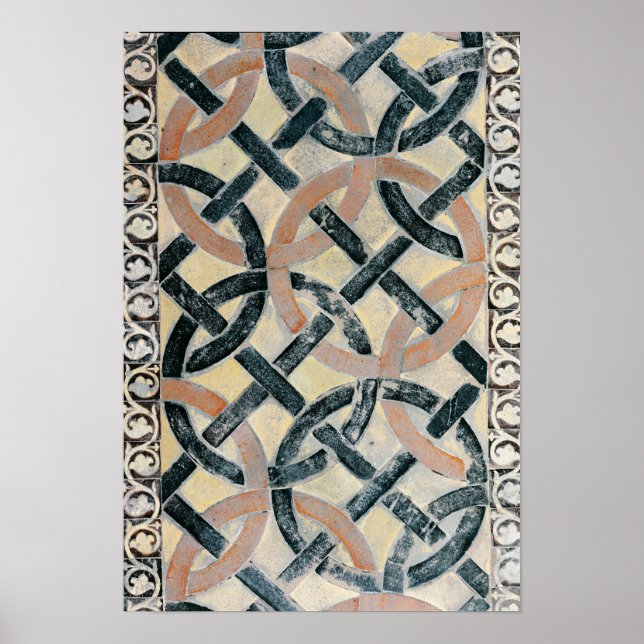 Póster Pormenores do pavimento (Frente)