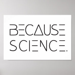 Poster Porque ciência