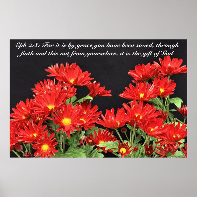 Póster Porque é por graça (Frente)