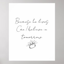 Poster Porque ele vive