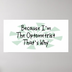 Póster Porque eu sou o optometrista