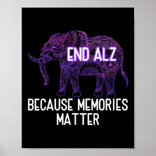 Poster Porque o problema das memórias é o Elefante Heimer