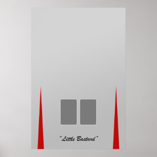 Poster Porsche 550 Spyder