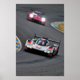Poster Porsche 963 no5 24 Horas de Le Mans 2023