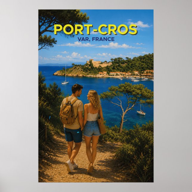 Poster Port-Cros (Frente)
