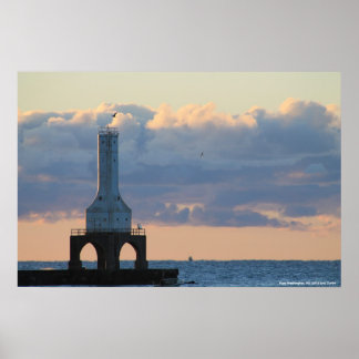 Poster Port Washington, Wi. Farol