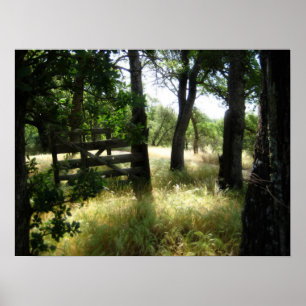 Póster "Porta a em nenhuma parte "