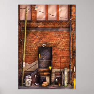 Póster Porta - A porta dos fundos