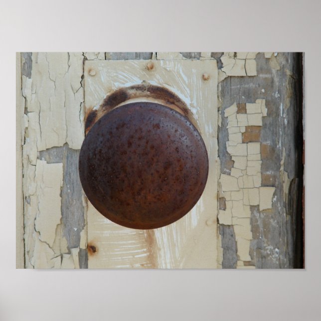 Póster Porta abandonada (Frente)