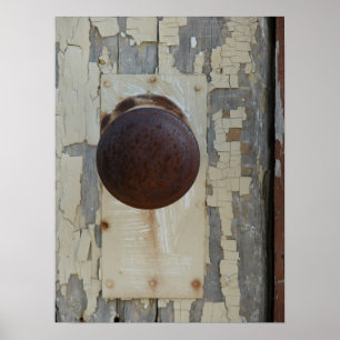 Póster Porta abandonada