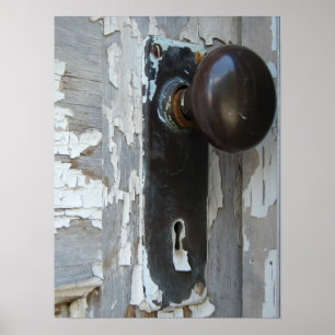 Poster Porta abandonada 2