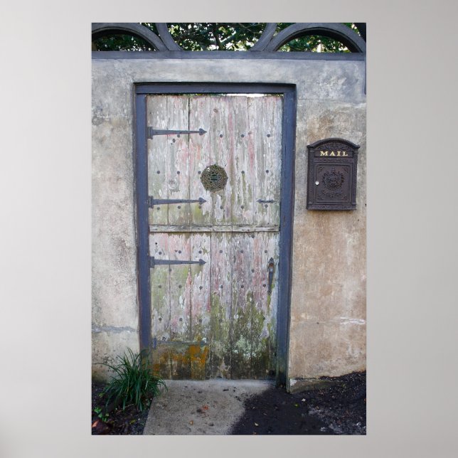 Póster Porta antiga (Frente)