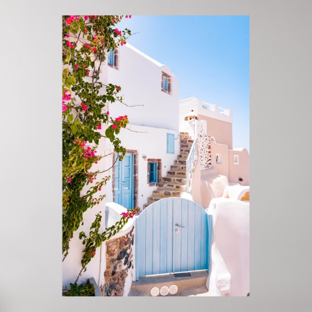 POSTER PORTA AZUL FECHADA (Frente)