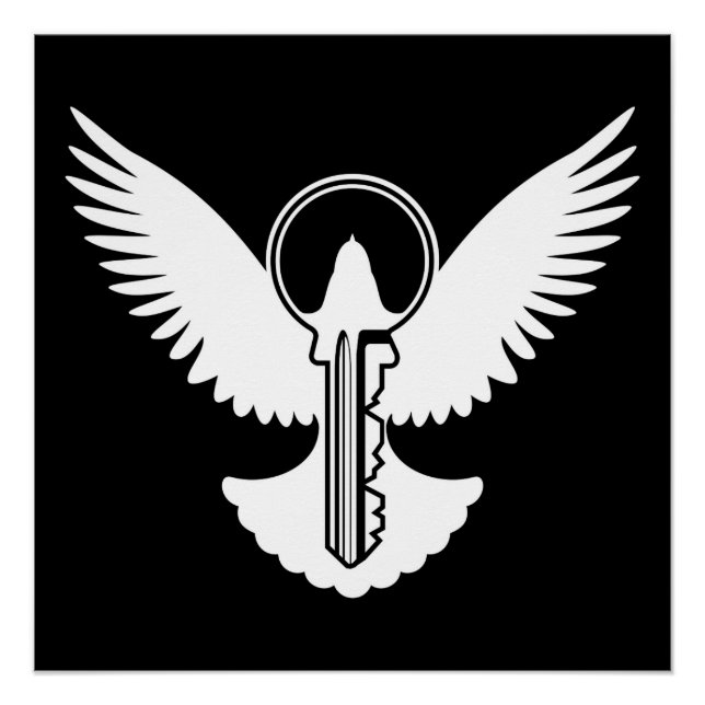 Póster Porta com Chave (Frente)