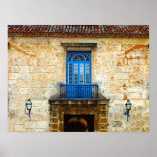 Póster Porta cubana