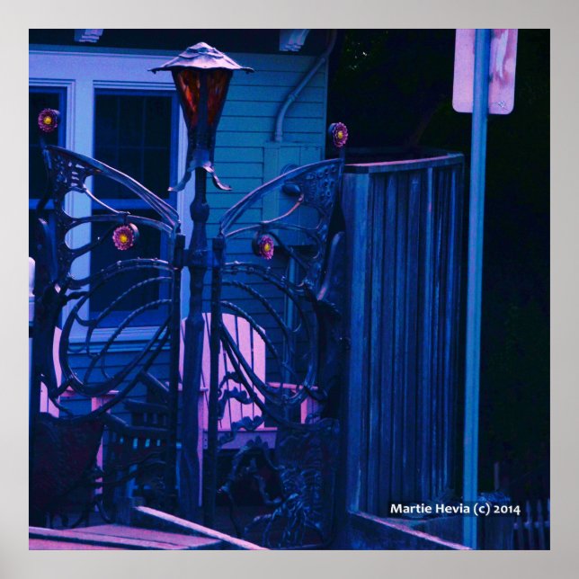 Póster Porta da Borboleta (Frente)