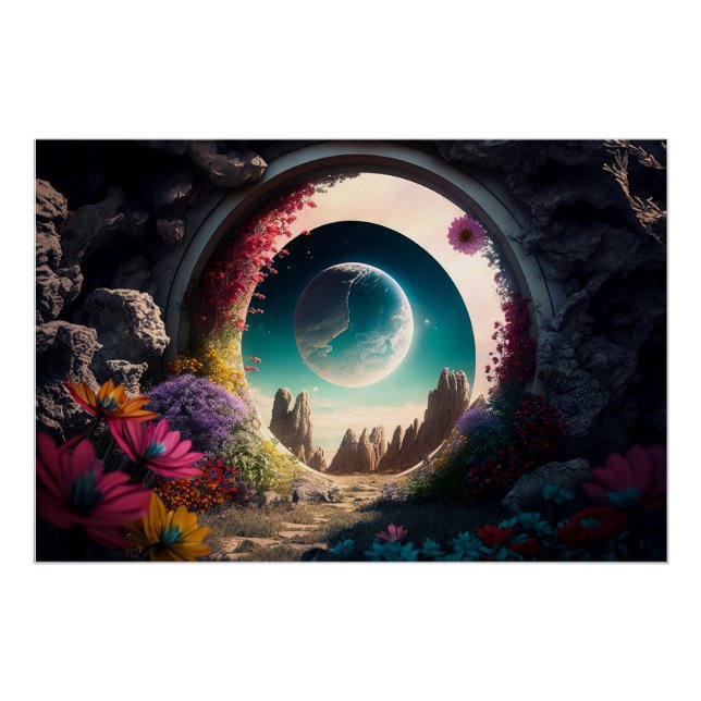 Póster Porta da Lua Pedra (Frente)