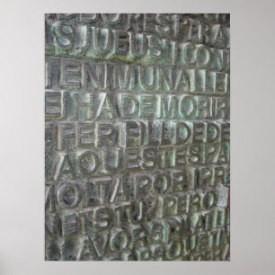 Poster Porta da Sagrada Família, Barcelona