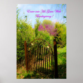 POSTER PORTA DE AGRADECIMENTO