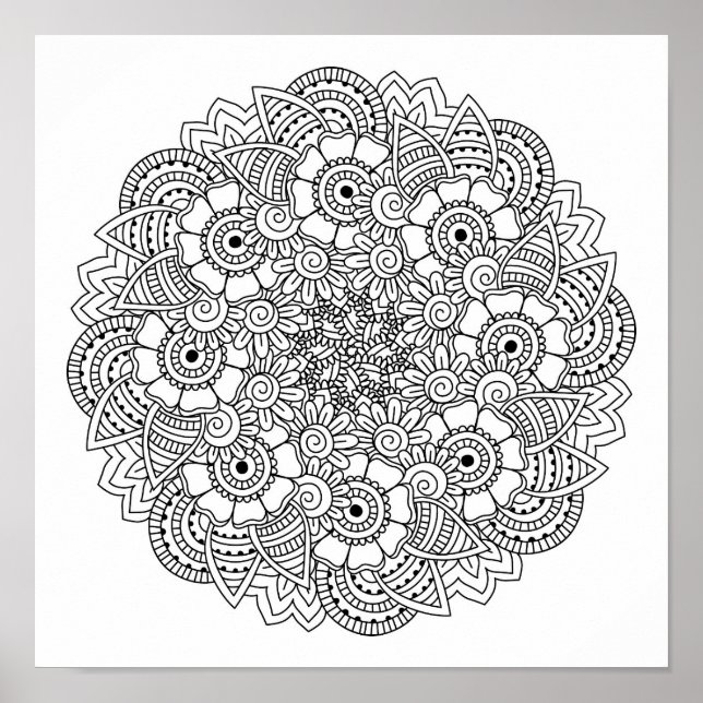 Póster Porta de Design redonda 2 (Frente)