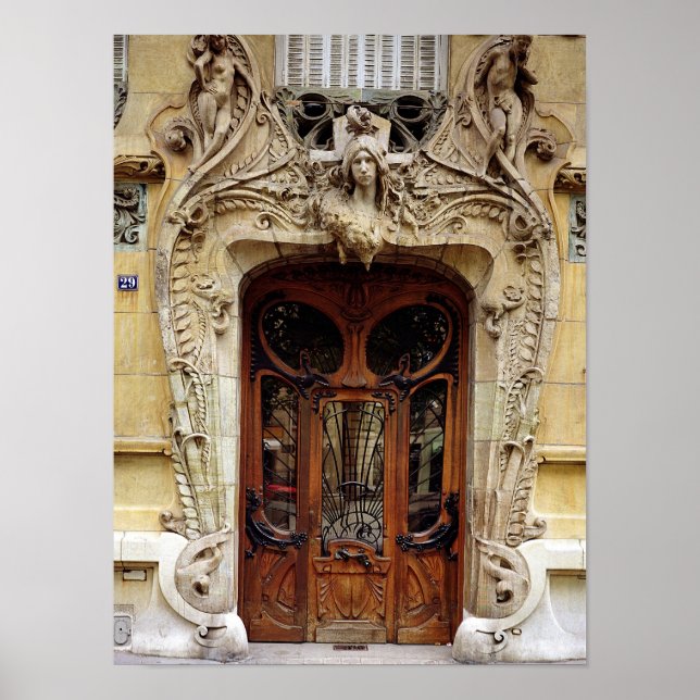 Póster Porta de entrada para os apartamentos 2 (Frente)