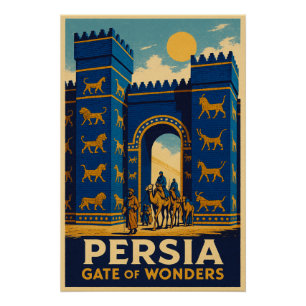 Póster Porta de Ishtar - Sonho Babilônico