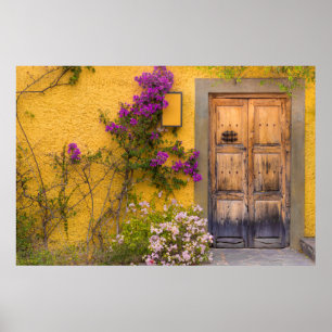 Póster Porta de madeira