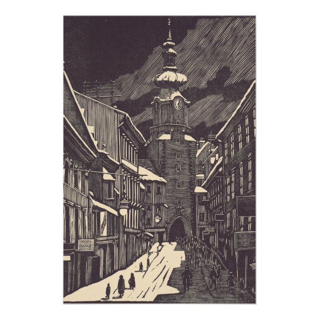 Póster Porta de Michael em Bratislava, Eslováquia (Frente)
