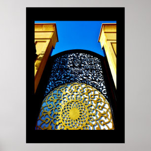 Poster Porta decorativa