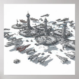 Poster Porta do Espaço Imaginativo