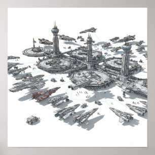 Poster Porta do Espaço Imaginativo