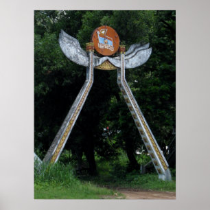 Poster Porta do Laos