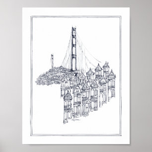 Póster Porta do ouro