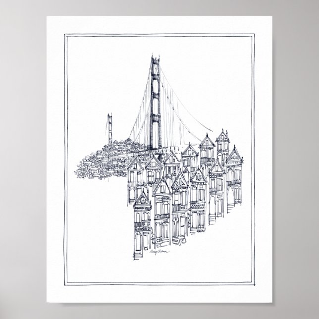 Póster Porta do ouro (Frente)