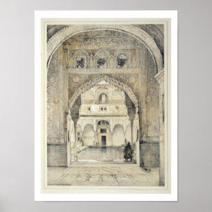 Póster Porta do Salão dos embaixadores, 'dos esboços