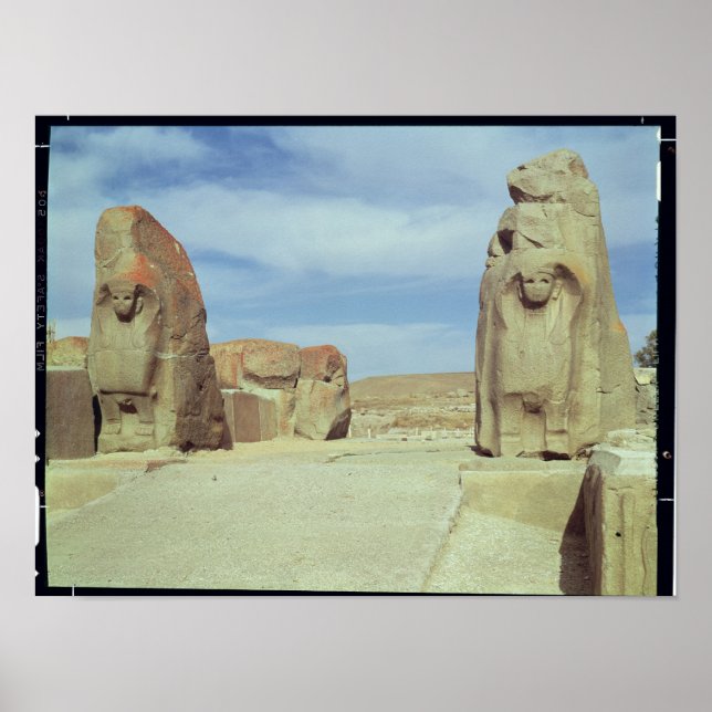 Póster Porta esfingx, 1450-1200 BC (Frente)