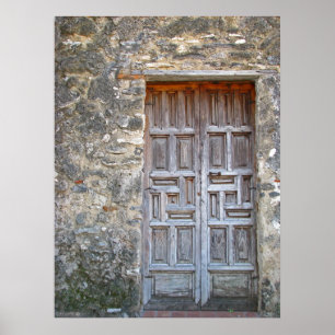 Poster Porta espanhola velha