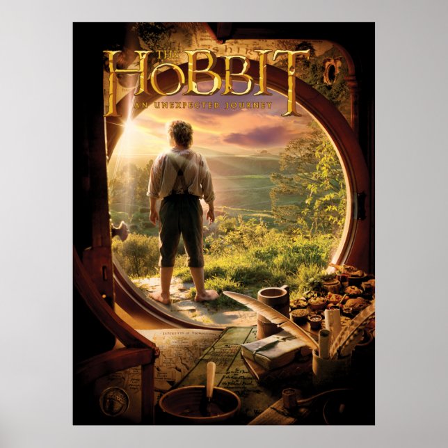 Póster Porta frontal BILBO BAGGINS™ (Frente)
