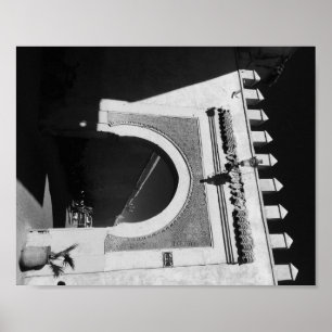 Póster Porta marroquina