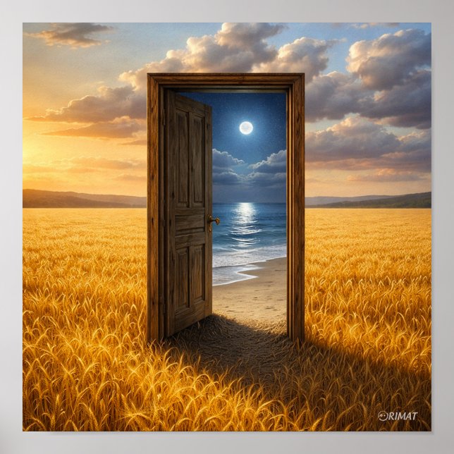 Poster Porta no Trigo (Frente)