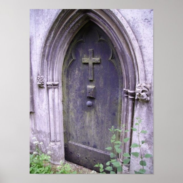 Póster Porta para a Eternidade (Frente)