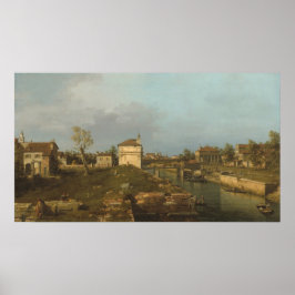 Poster Porta Portello, Pádua - Canaletto Cartaz de Arte F