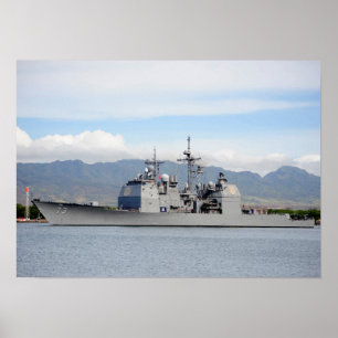 Poster Porta Real USS (CG 73)