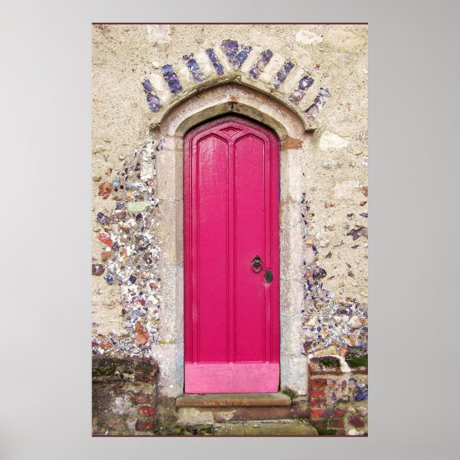 Póster Porta Rosa Antiga (Frente)