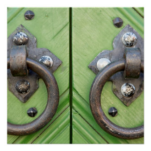 Póster Porta velha
