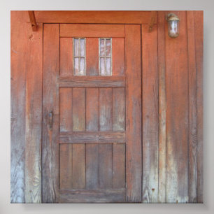 Poster Porta vermelha