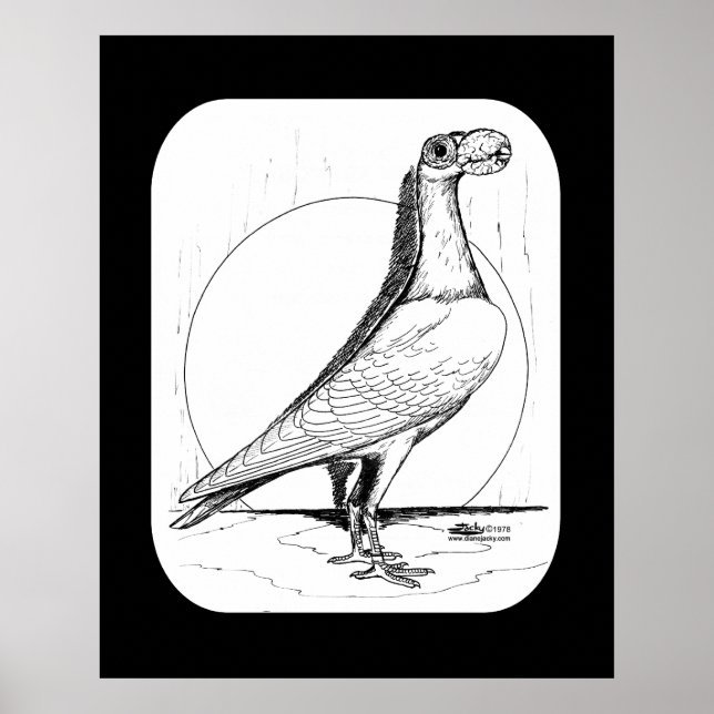Poster Portadora Inglesa Pigeon1978 (Frente)