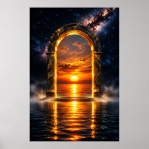 Portal Celestial Etéreo - Portal do Pôr do Sol Dou