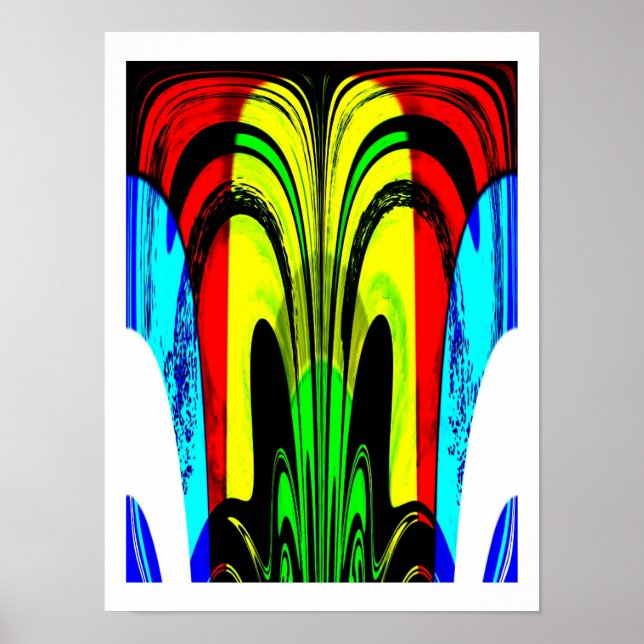 Poster portal de arte de viagem (Frente)