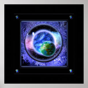 Póster Portal de cristal